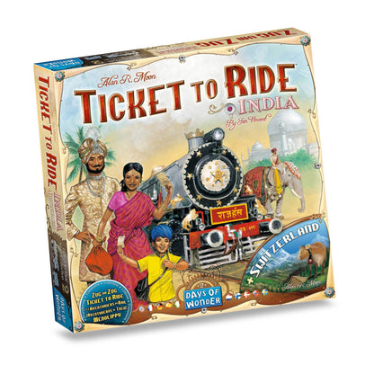 Ticket To Ride India: Map Collection 824968117743