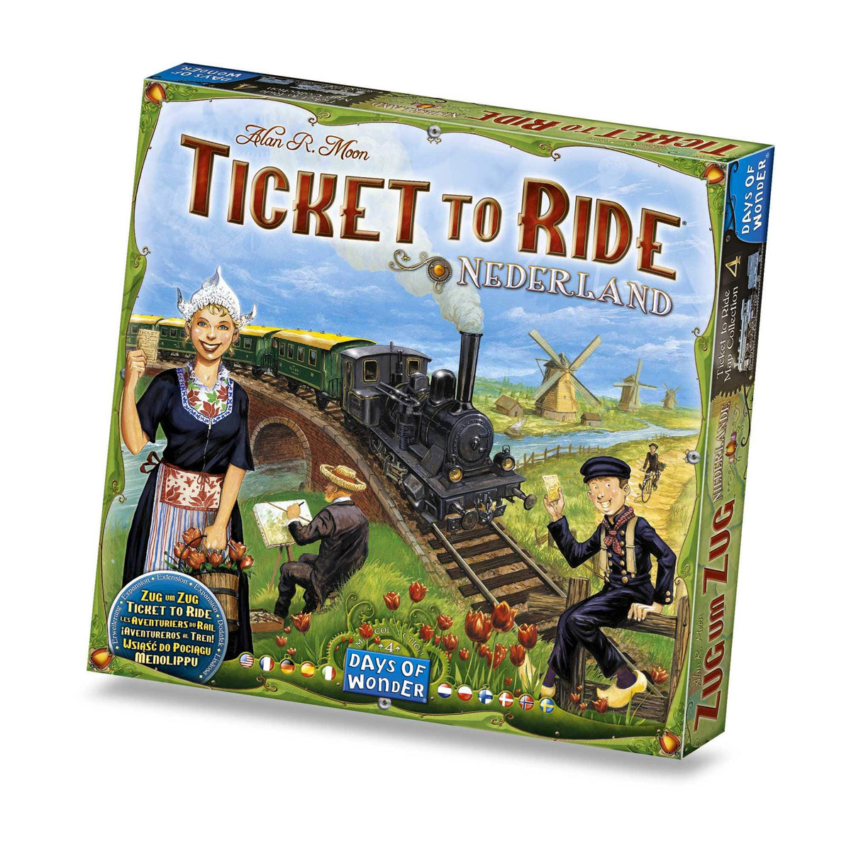 Ticket To Ride Nederlands: Map Collection 824968817766