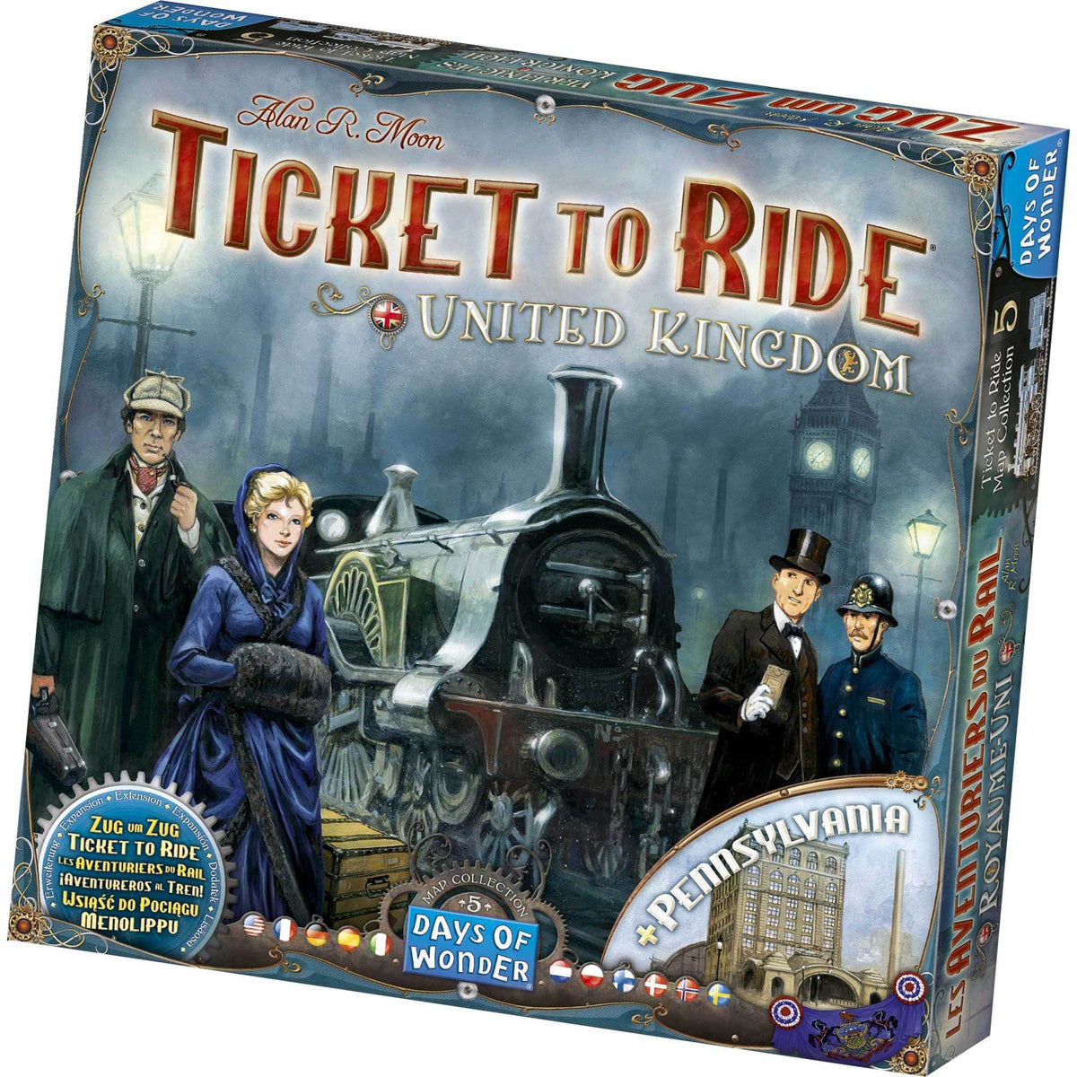Ticket To Ride: United Kingdom Exp 824968817773