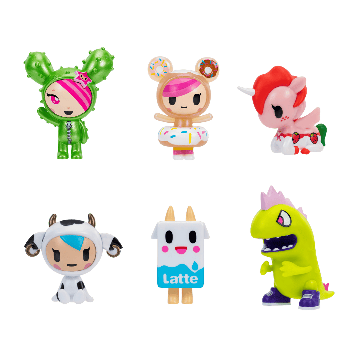 TokiDoki - 2in 6 Figure Pack 191726841371