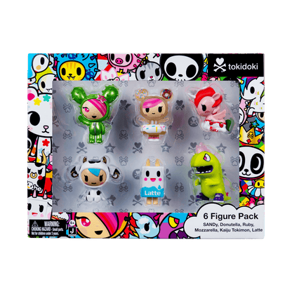 TokiDoki - 2in 6 Figure Pack 191726841371