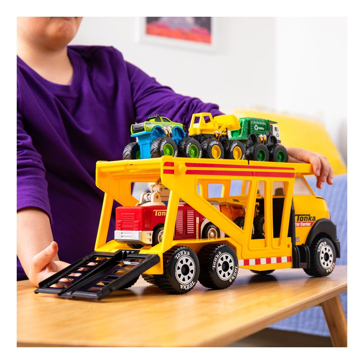 Tonka - Steel Classic Car Transport 885561062236