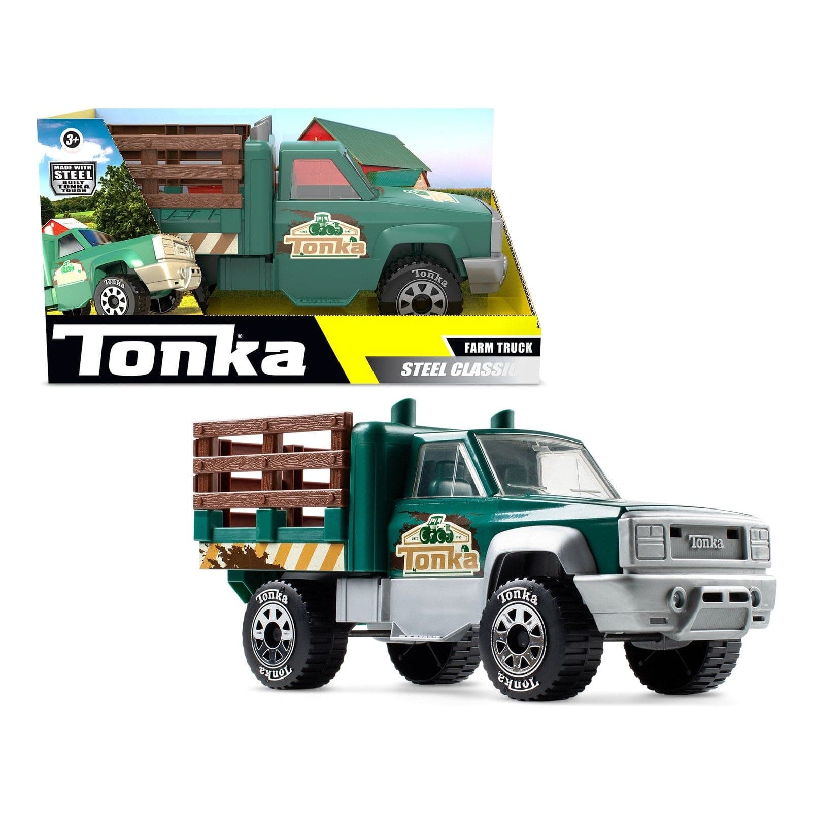 Tonka - Steel Classics Farm Truck 885561061574