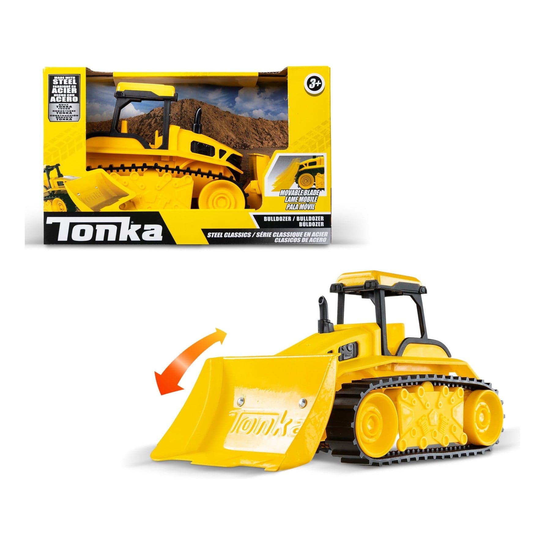 Tonka Steel Classics Giga Series Bulldozer