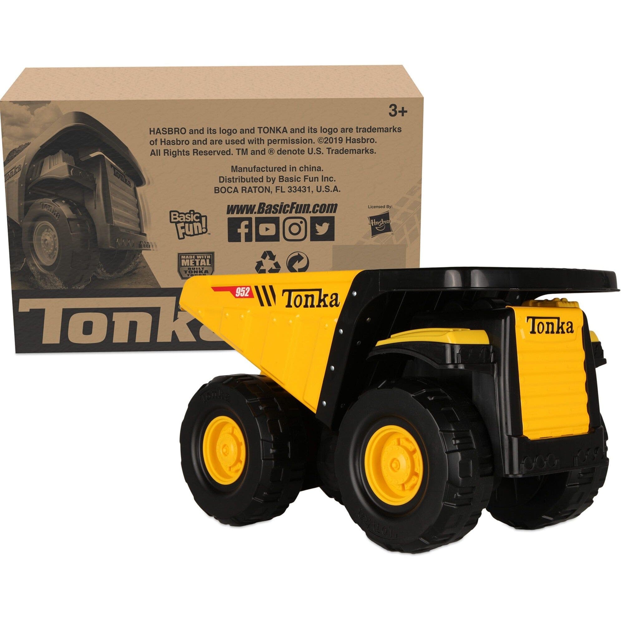 Tonka - Steel Classics Toughest Mighty Dump Truck 885561060287