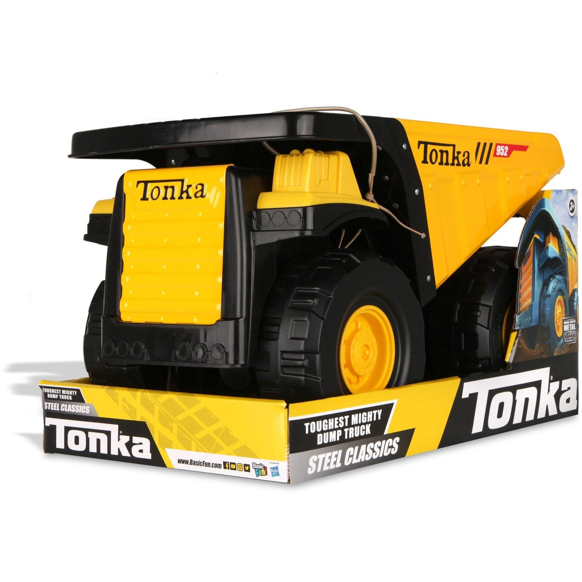 Tonka - Steel Classics Toughest Mighty Dump Truck 885561060287