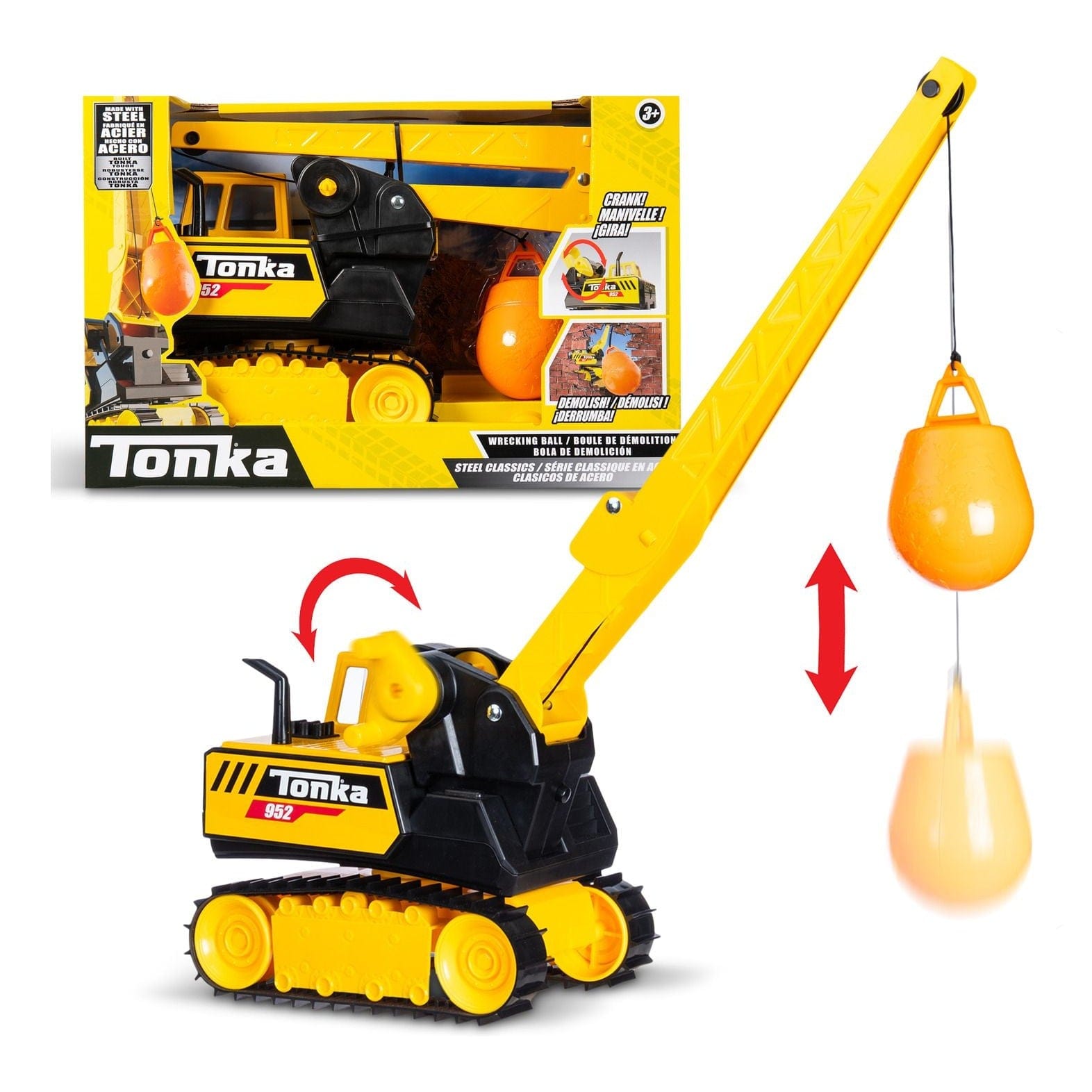 * Tonka - Steel Classics Wrecking Ball 885561062700
