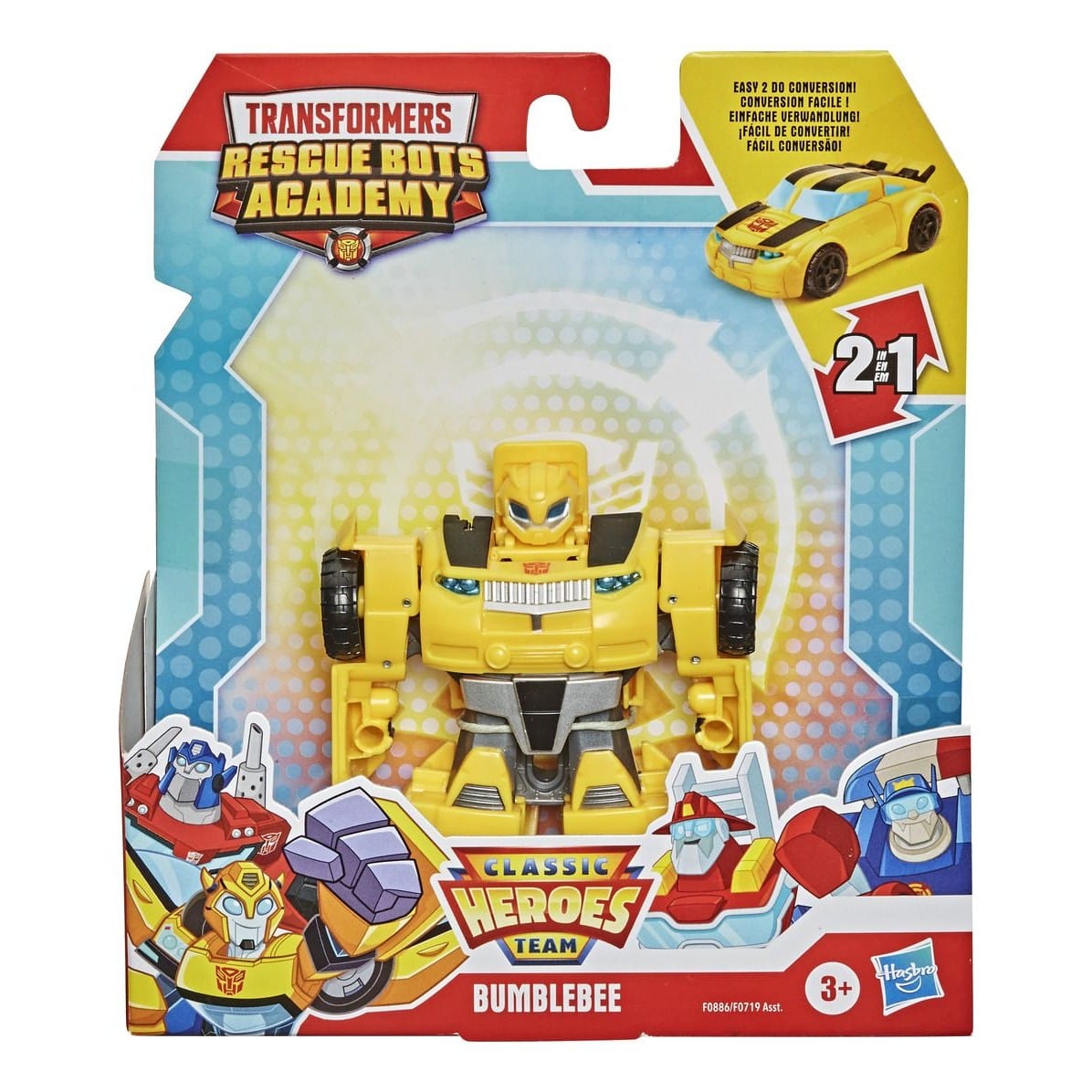 Transformers Classic Heroes Team Rescan Assorted 5010993775279