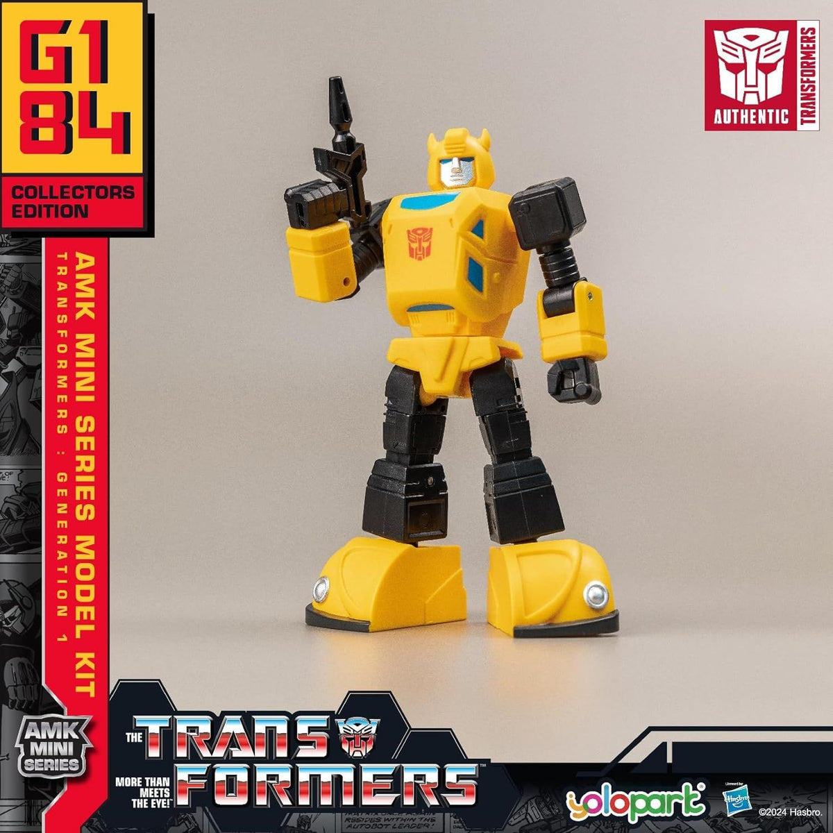 Transformers: Gen One 10cm Bumblebee Model Kit 4897131750104