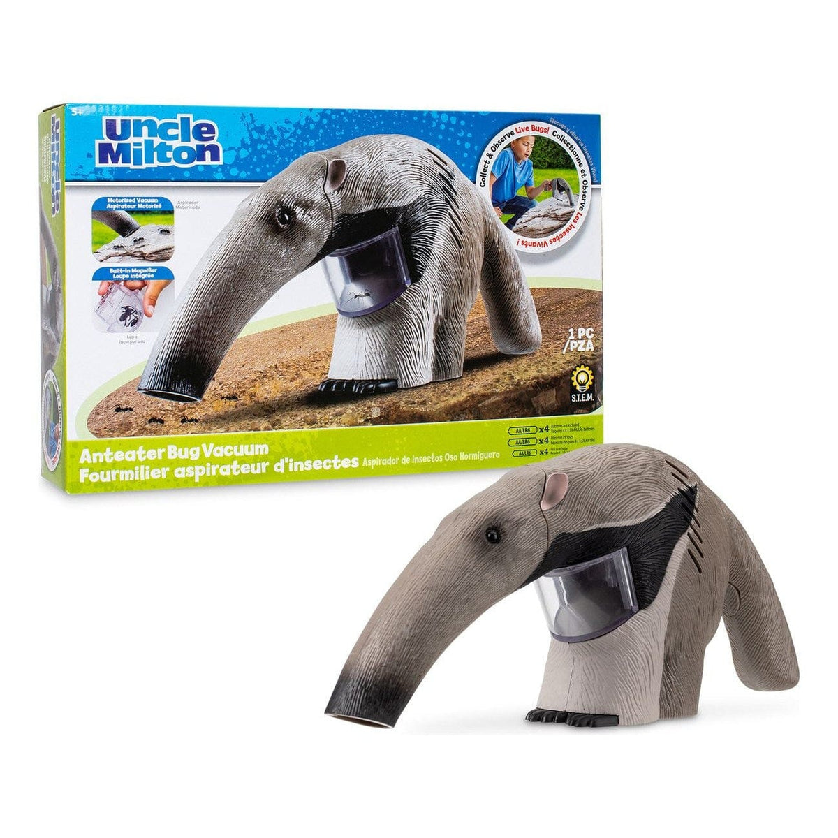 Uncle Milton Ant Eater Bug Vacuum 885561149982