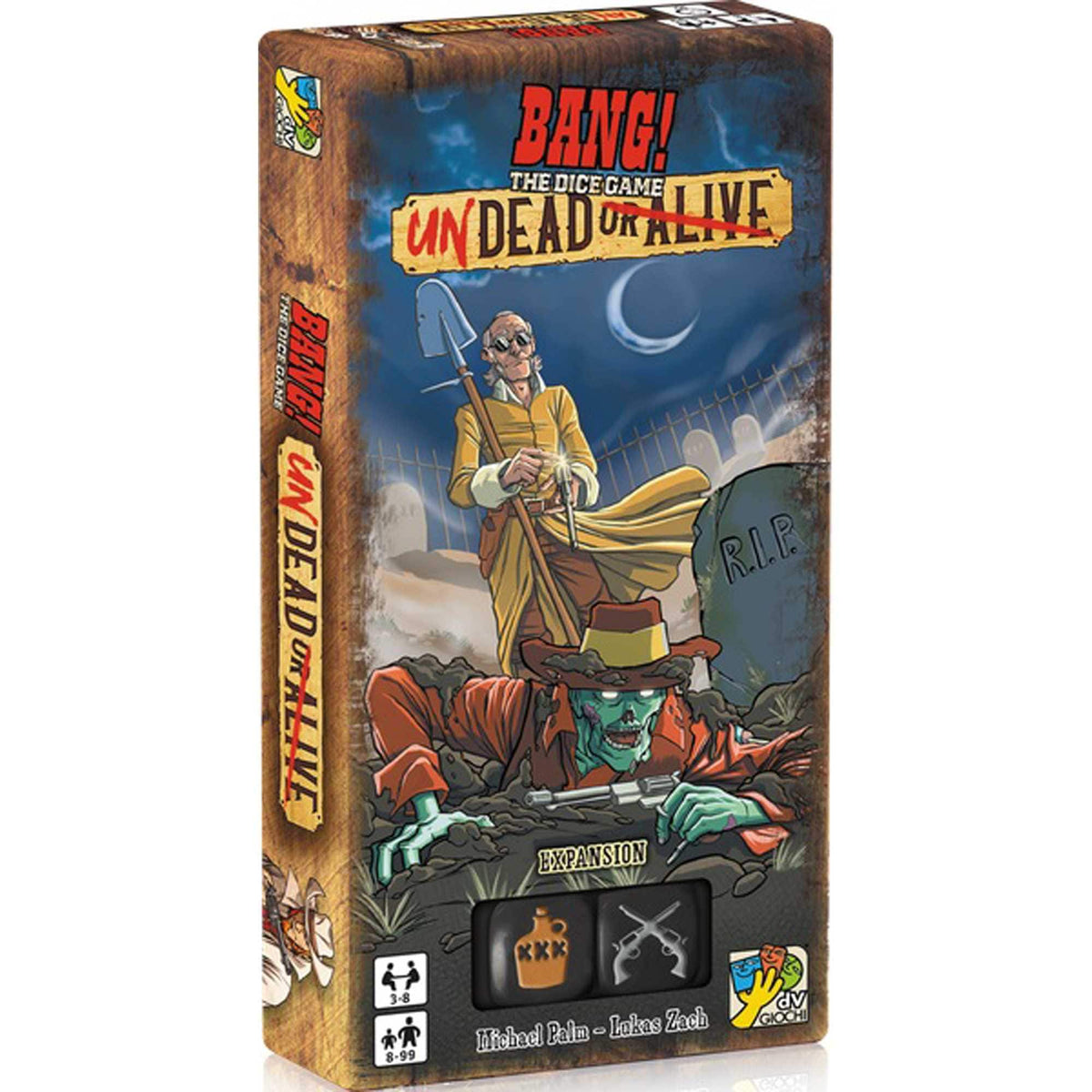 Undead or Alive: Bang! The Dice Game 8032611691157