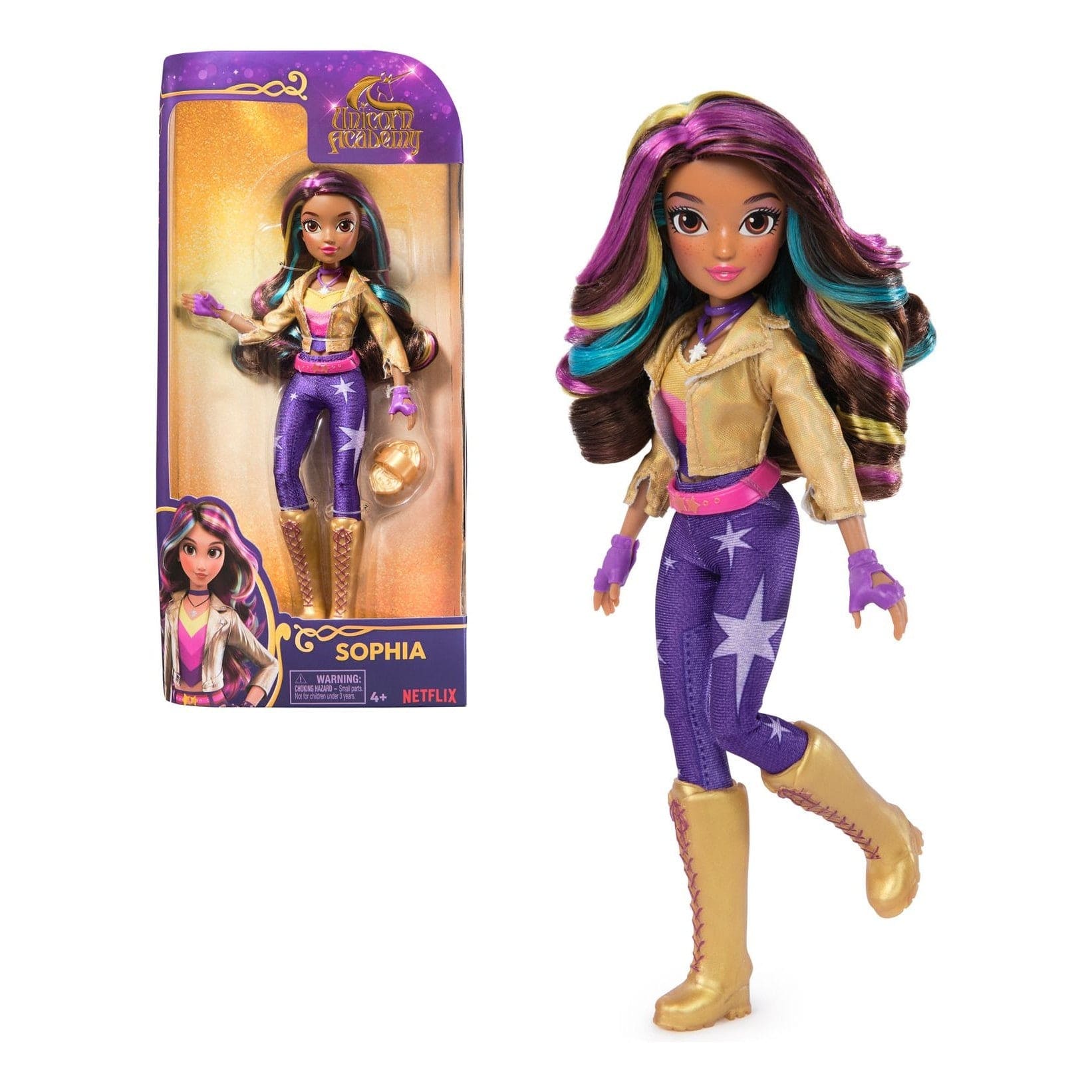 Unicorn Academy Fashion Doll Sophia 778988461860
