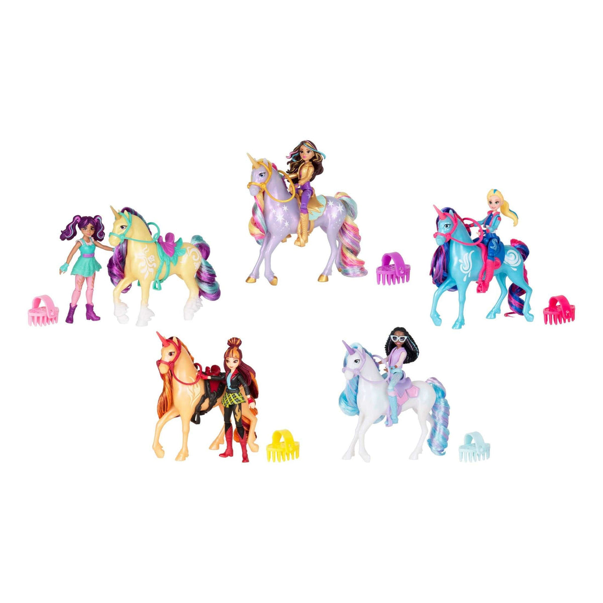 Unicorn Academy Small Doll Layla & Glacier 778988461969