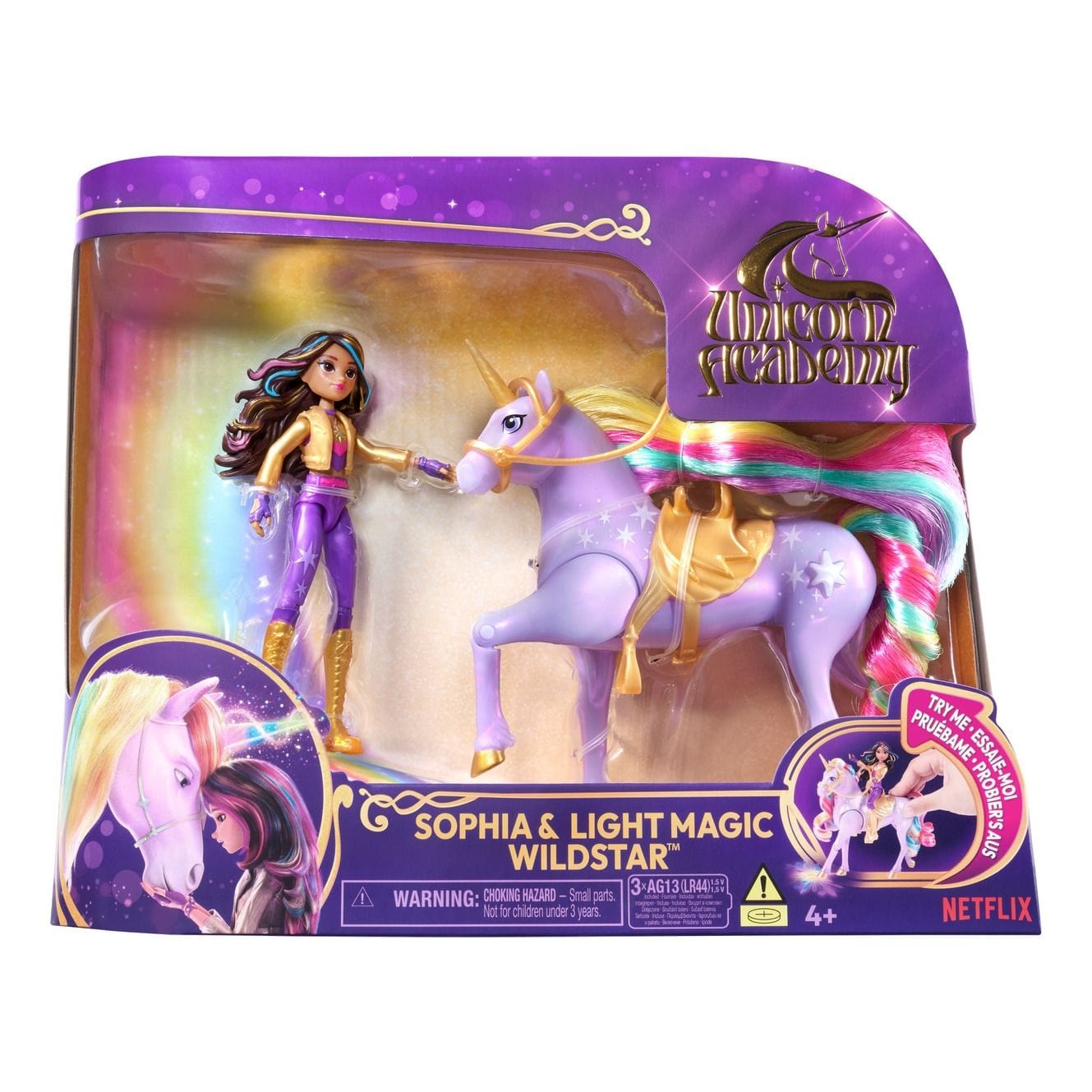 Unicorn Academy - Small Doll Sophia & LM Wildstar 778988249796
