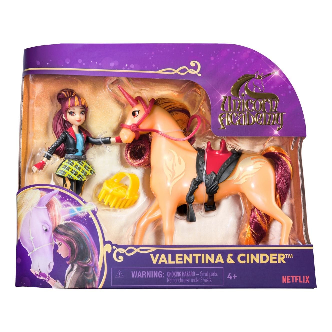 Unicorn Academy Small Doll Valentina & Cinder 778988461976