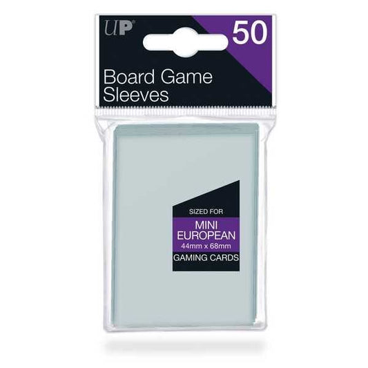 UNIT Board Game Sleeves: 44x68mm Mini European (50 Ct) 74427826611