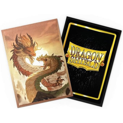UNIT Dragon Shield Wood Snake 2025 Matte Dual Art Sleeves - Standard Size (100) 5706569121266