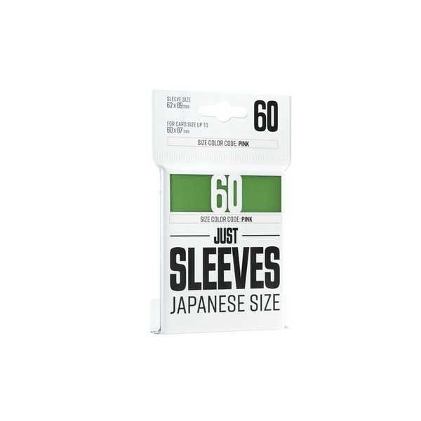 UNIT Gamegenic Just Sleeves: Japanese Size Green (60 ct.) 4251715411414