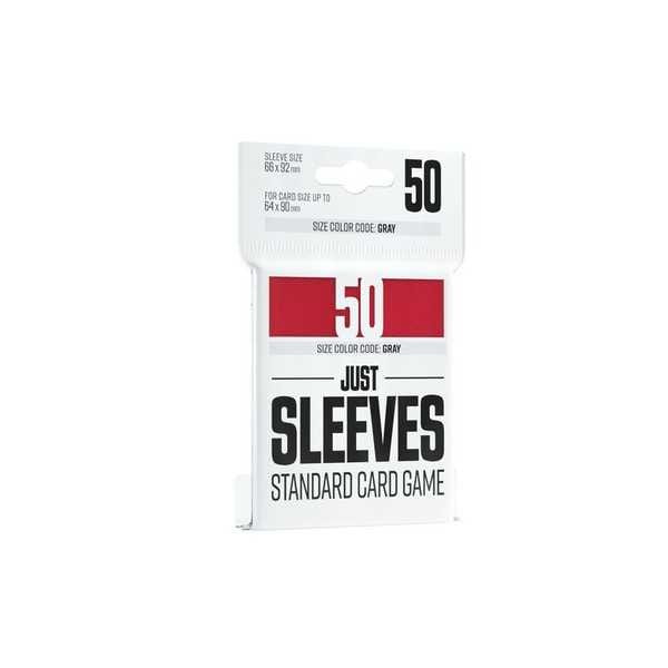 UNIT Gamegenic Just Sleeves: Standard Card Game Red (50 ct.) 4251715411322