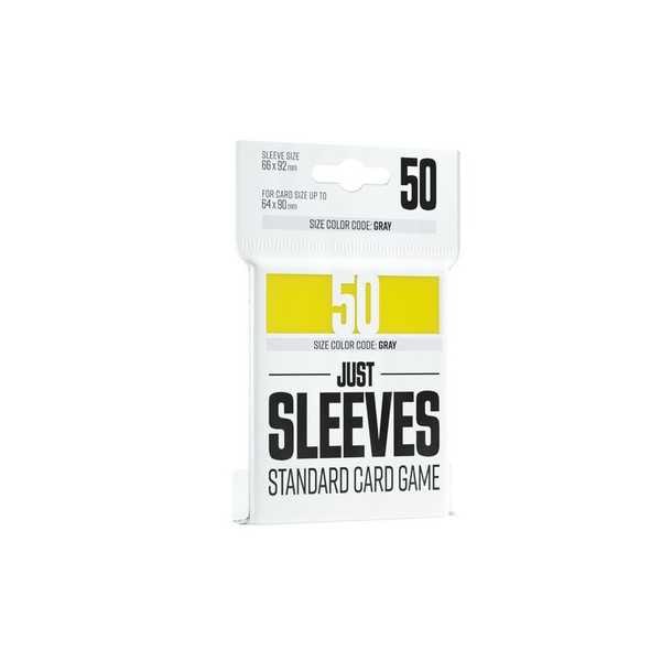 UNIT Gamegenic Just Sleeves: Standard Card Game Yellow (50 ct.) 4251715411360