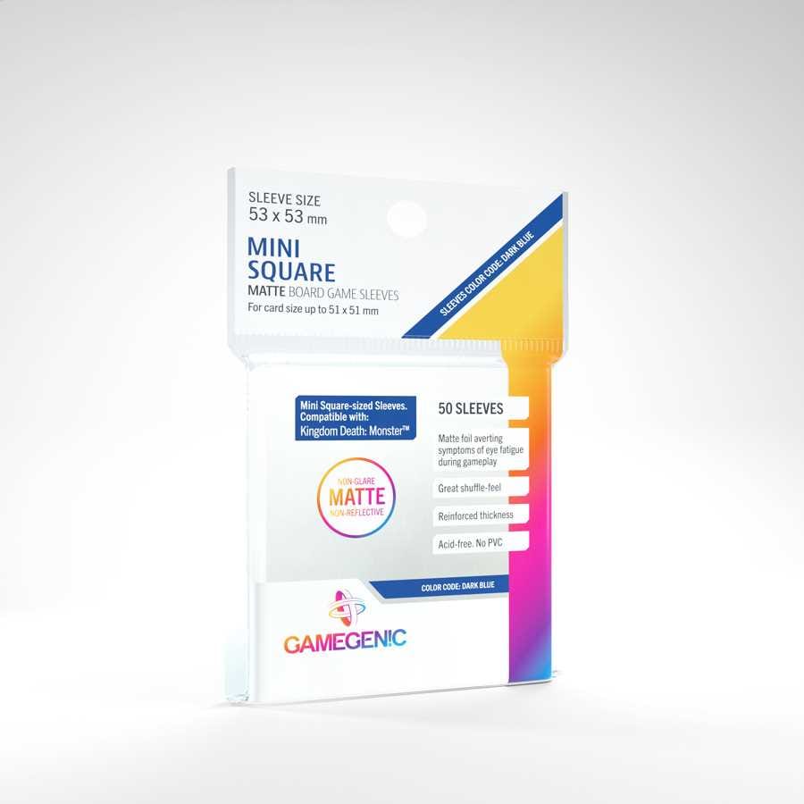 UNIT Gamegenic MATTE Mini Square- Sized Sleeves 53 x 53 mm (50 ct.) 4251715403075