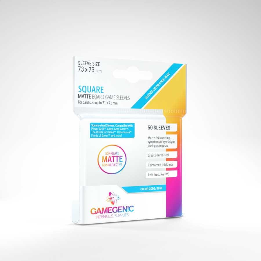 UNIT Gamegenic MATTE Square- Sized Sleeves 73 x 73 mm (50 ct.) 4251715403051