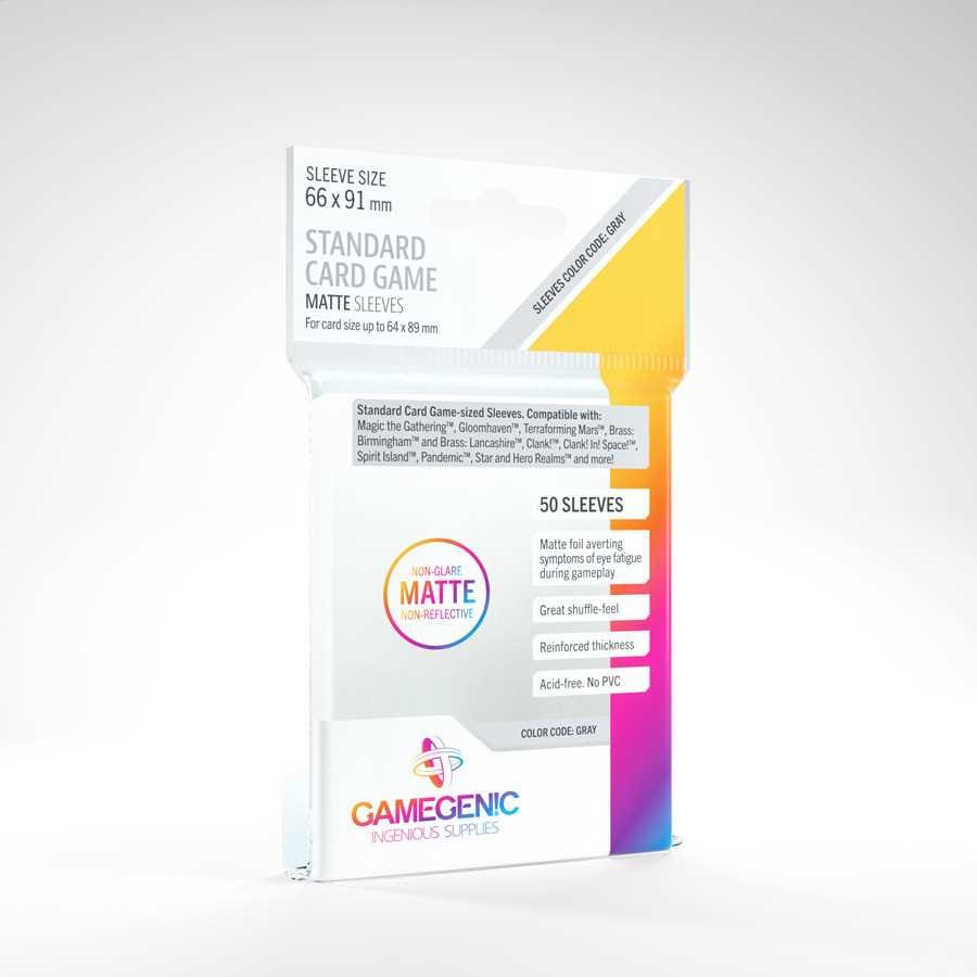 UNIT Gamegenic MATTE Standard Card Game Sleeves 66 x 91 mm (50 ct.) 4251715403099