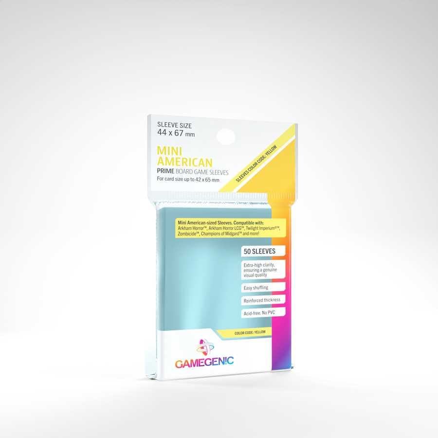 UNIT Gamegenic PRIME Mini American- Sized Sleeves 44 x 67 mm (50 ct.) 4251715402870