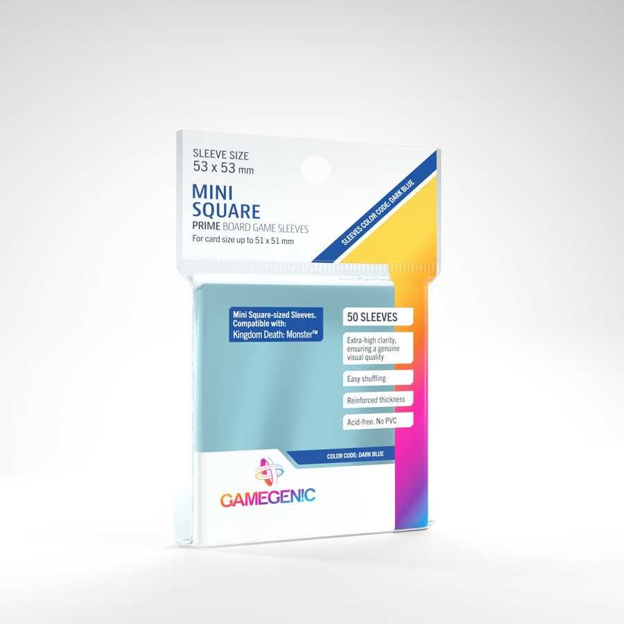 UNIT Gamegenic PRIME Mini Square- Sized Sleeves 53 x 53 mm (50 ct.) 4251715402771