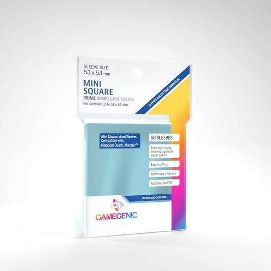 UNIT Gamegenic PRIME Mini Square- Sized Sleeves 53 x 53 mm (50 ct.) 4251715402771