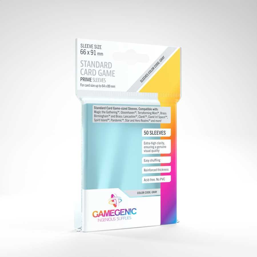UNIT Gamegenic PRIME Standard Card Game Sleeves 66 x 91 mm (50 ct.) 4251715402795