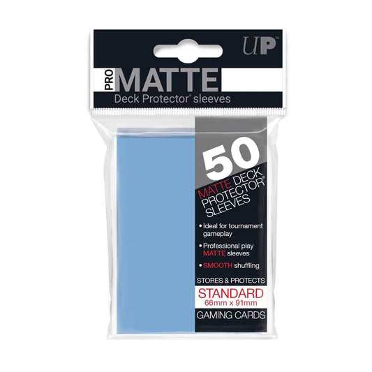 UNIT Pro Matte Deck Protectors (50ct) - Light Blue 74427841881