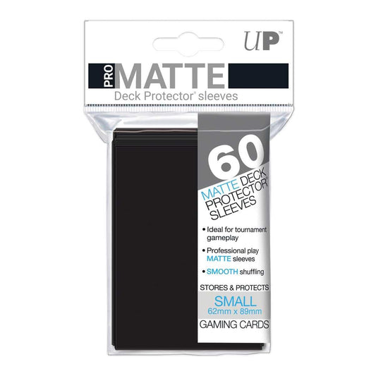 UNIT Pro Matte Small Deck Protectors (60ct) - Black 74427840211