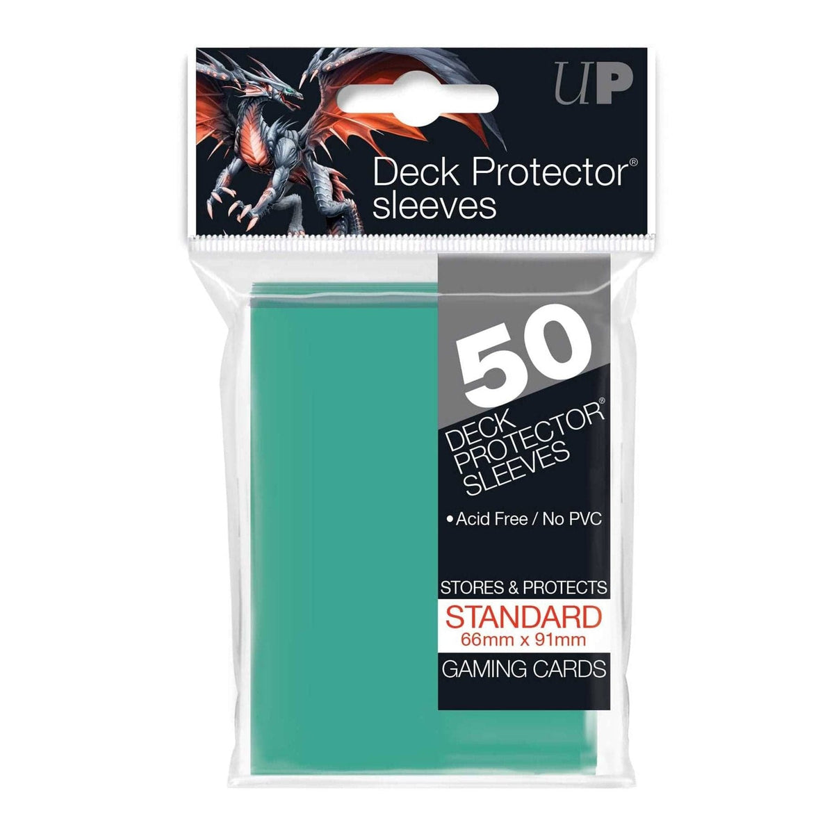 UNIT Standard Deck Protectors (50ct) - Aqua 74427152598