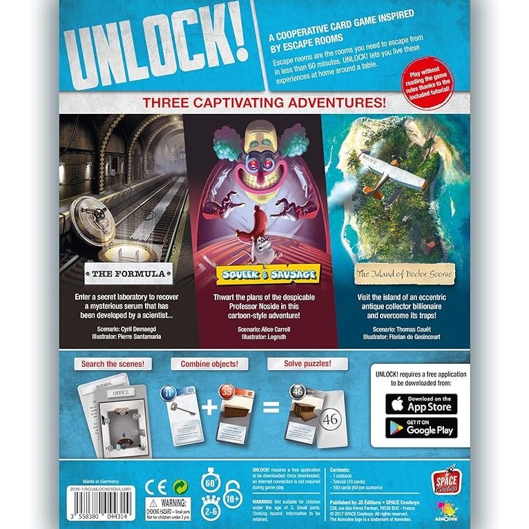 Unlock! Escape Adventures 3558380044314