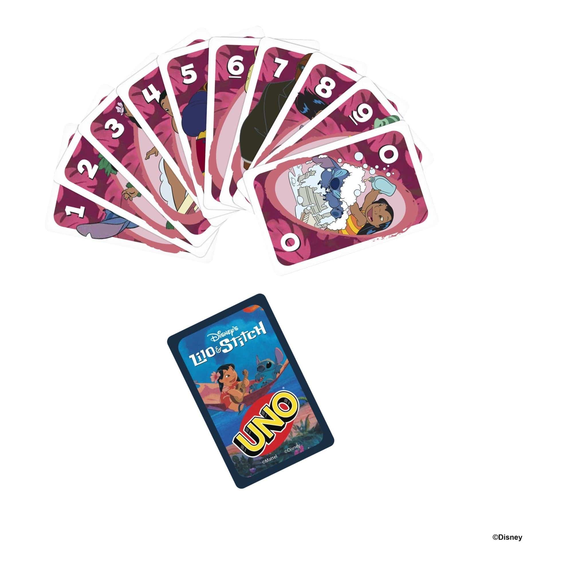 UNO Lilo and Stitch Themed Card Game – Lennies Toys