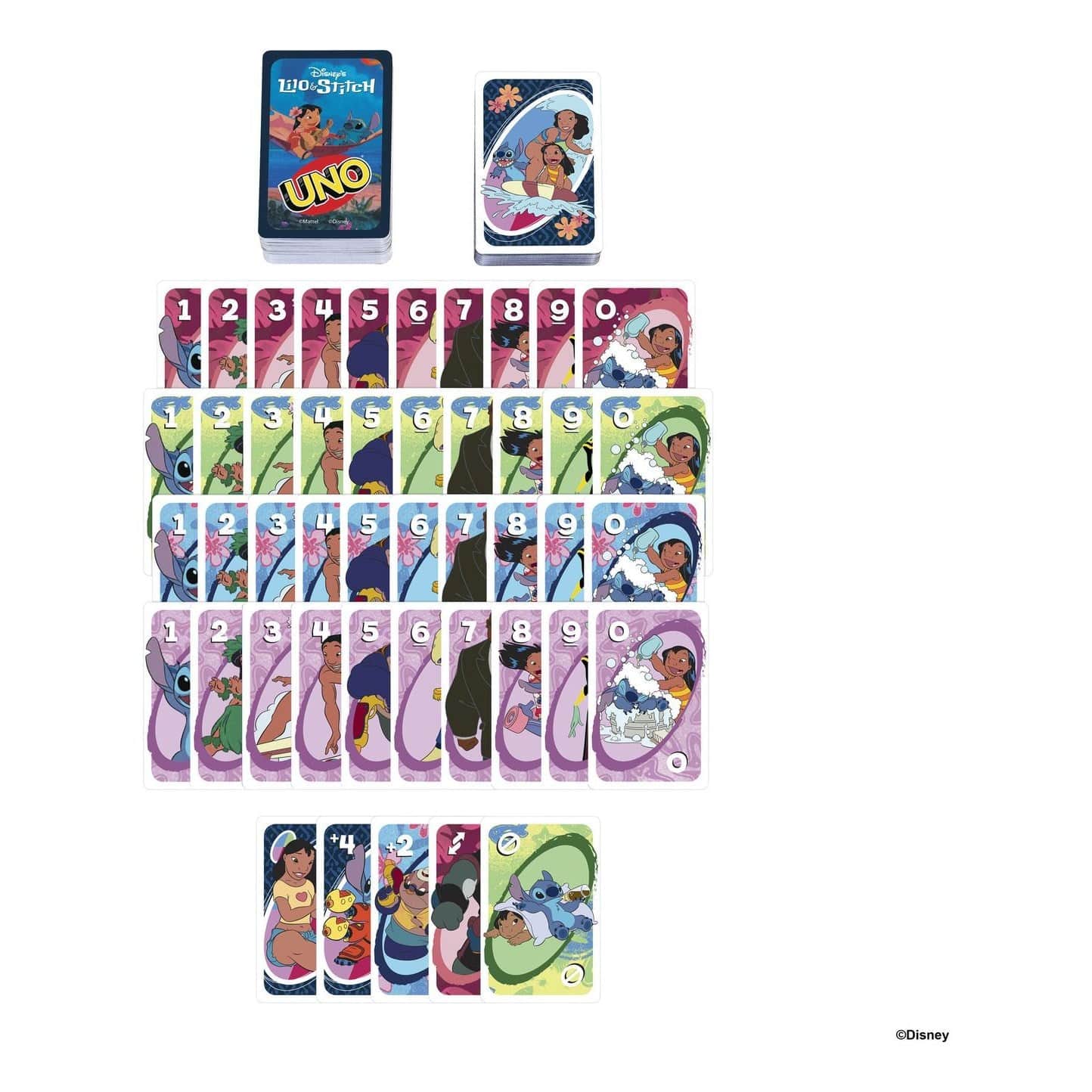 Uno Lilo & Stitch 194735267859