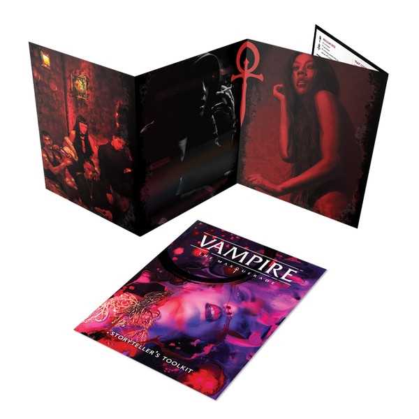 Vampire The Masquerade 5th Edition: Storyteller’s Screen & Toolkit 9781735993850