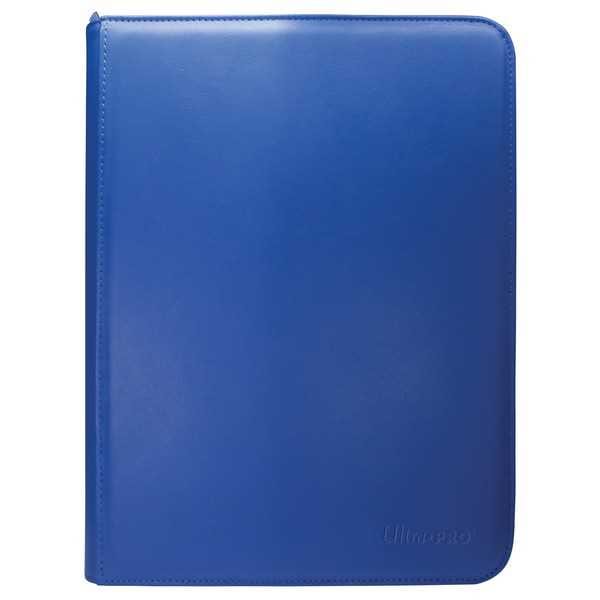 Vivid 9-Pocket Zippered PRO-Binder - Blue 74427159009