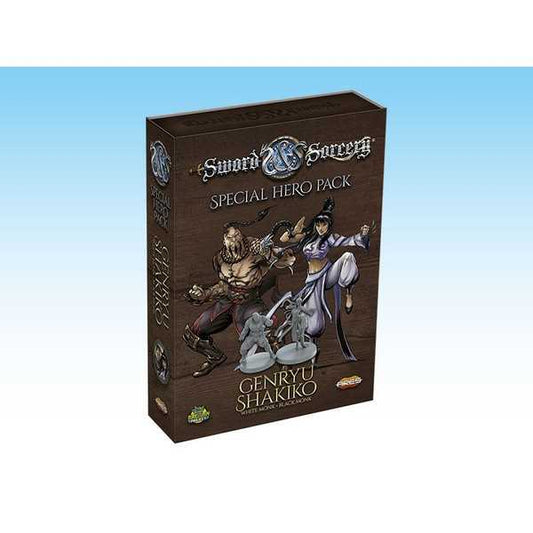 White/Black Monk (Genryu/Shakiko) Hero Pack: Sword & Sorcery 8054181514896