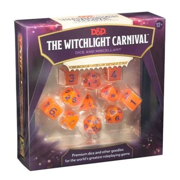Witchlight Carnival Dice Set: Dungeons & Dragons (DDN) VAT 9780786967216