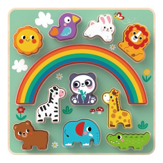 Wooden 2 in 1 Balance Puzzle - Animals 6976831552954