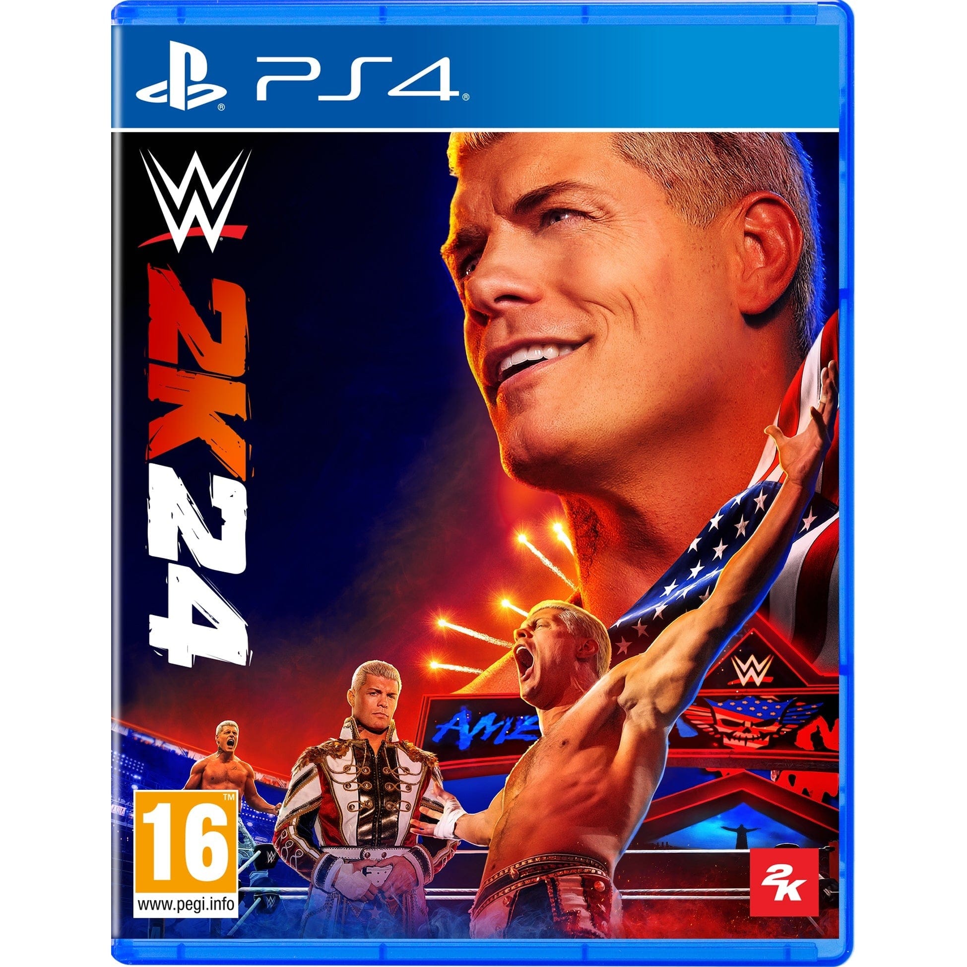 WWE 2K24 - Playstation 4 5026555437028