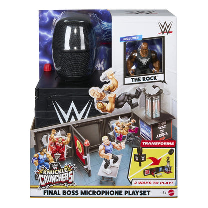 WWE Knuckle Crunchers Microphone Playset