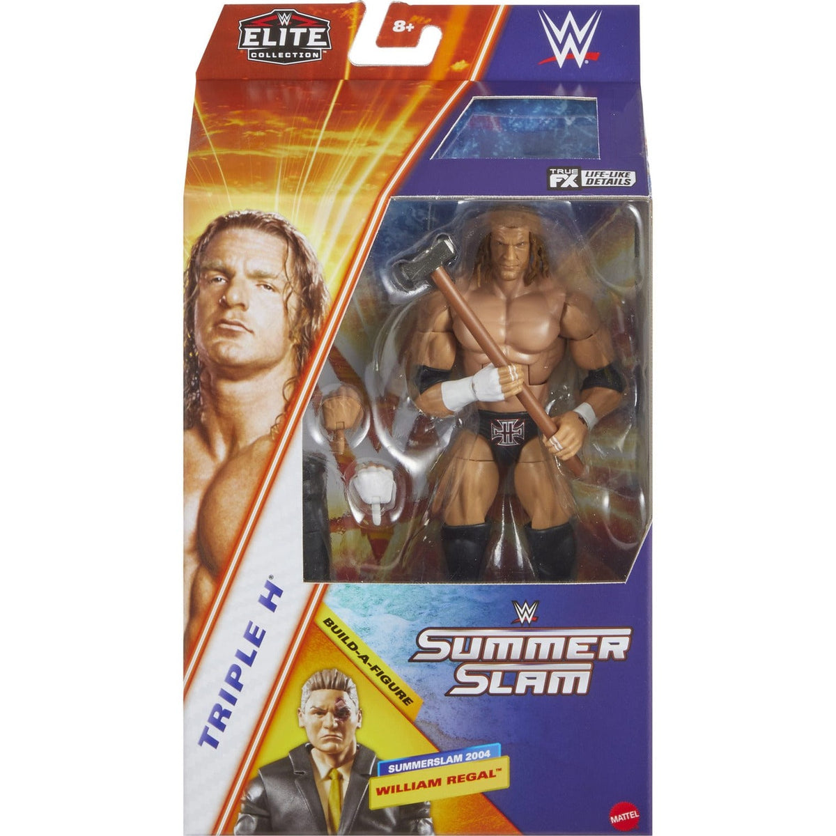 WWE Summerslam Triple H Action Figure by Mattel