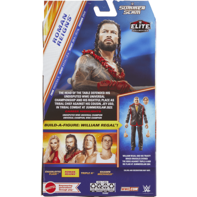 WWE WrestleMania Roman Reigns Action Figure