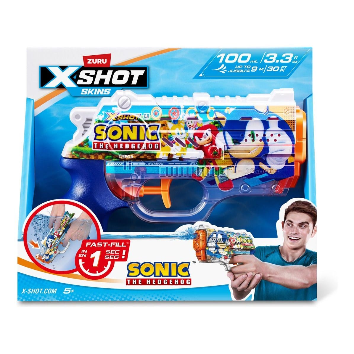 * XShot Water Fast-Fill Nano Sonic S1 Blaster