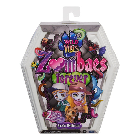 Zombaes 2 Pack Doll Set - Big Cat Un-Rescue 778988432402