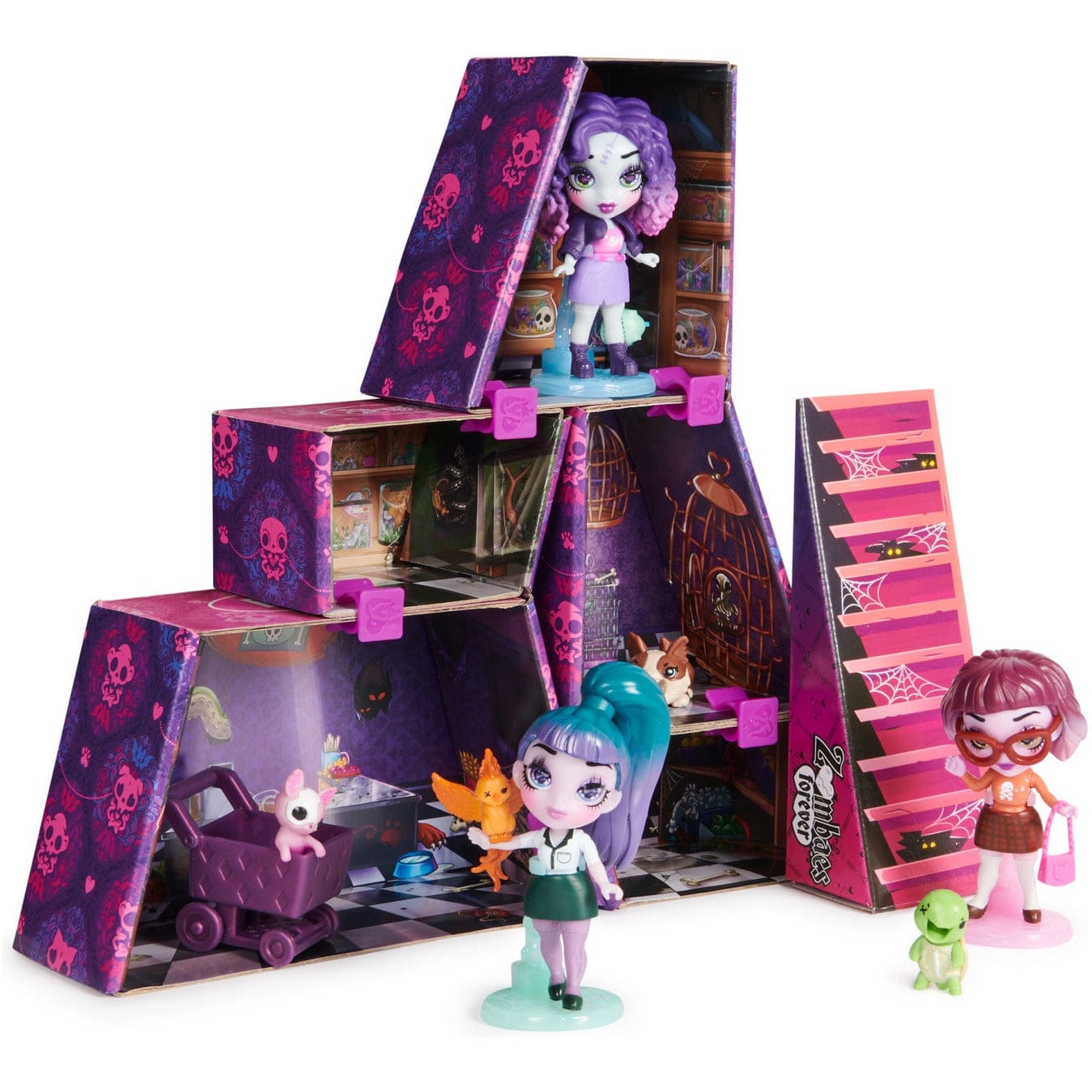 Zombaes Critter Chaos Pet Shop Playset 778988432419