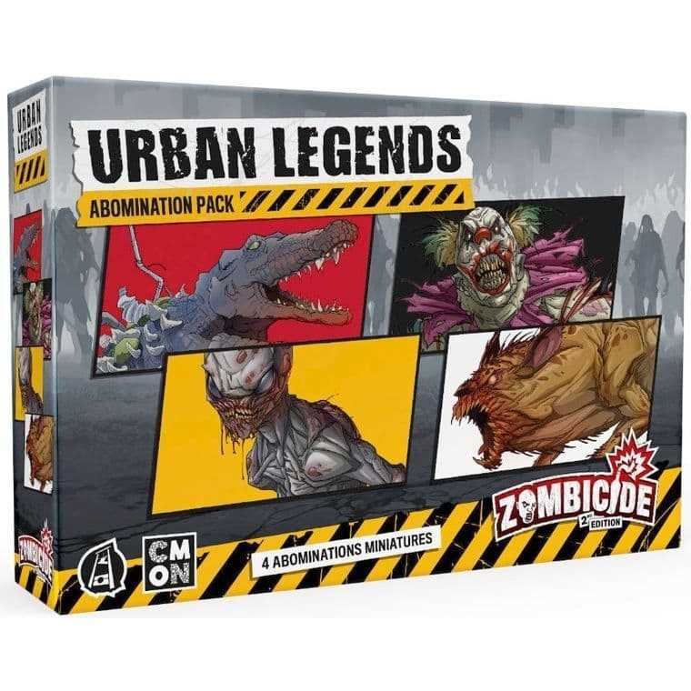 Zombicide 2nd Edition Urban Legends Abomination Pack 889696011435